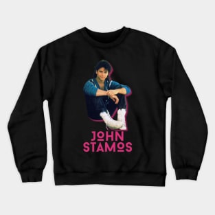 John stamos\\retro fan art Crewneck Sweatshirt